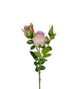 Kunstige rose på 40 cm